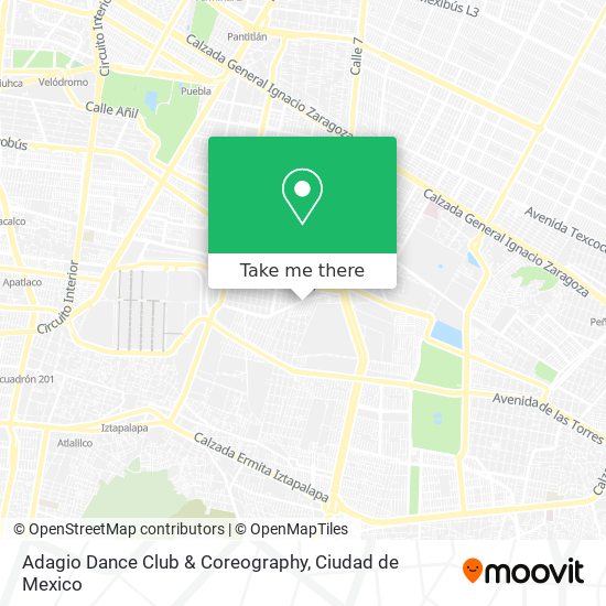 Adagio Dance Club & Coreography map