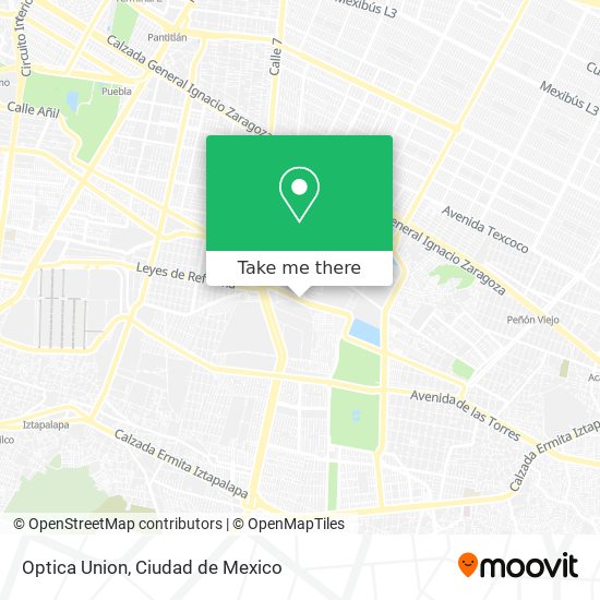 Optica Union map