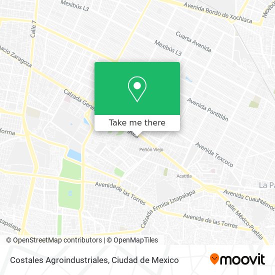 Costales Agroindustriales map