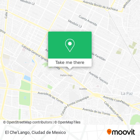 El Che'Lango map