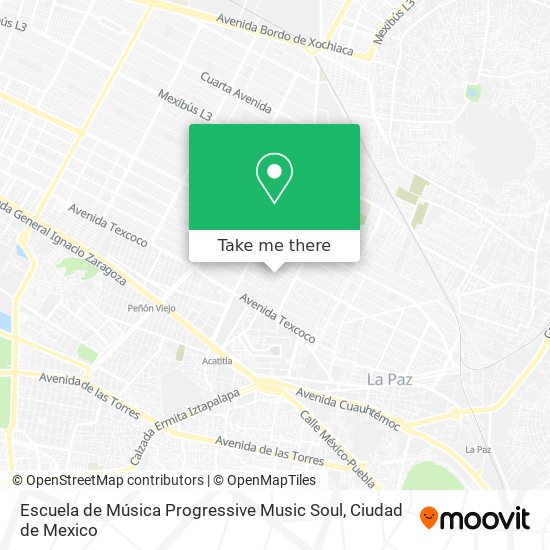 Escuela de Música Progressive Music Soul map