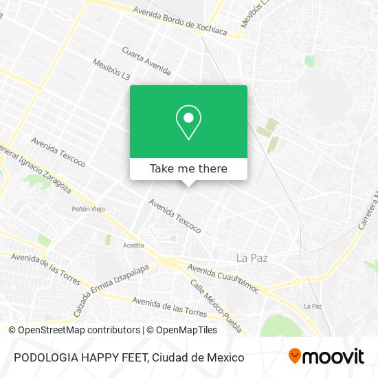 PODOLOGIA HAPPY FEET map