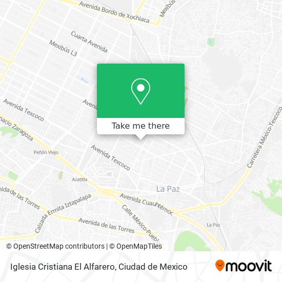 Iglesia Cristiana El Alfarero map