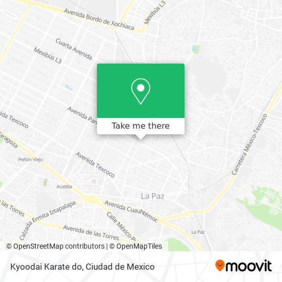 Kyoodai Karate do map