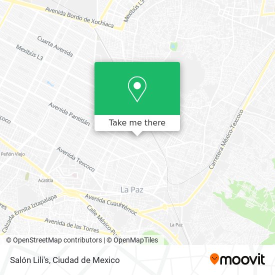 Salón Lili's map