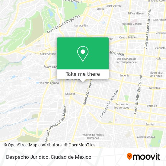 Mapa de Despacho Juridico