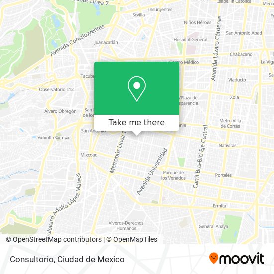 Mapa de Consultorio