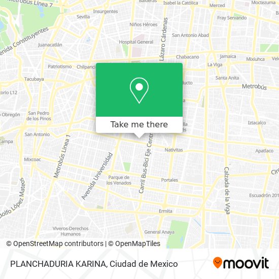 PLANCHADURIA KARINA map