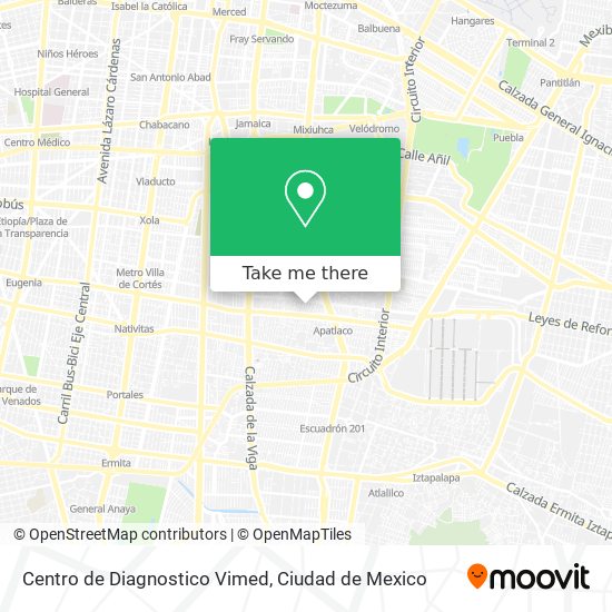 Centro de Diagnostico Vimed map