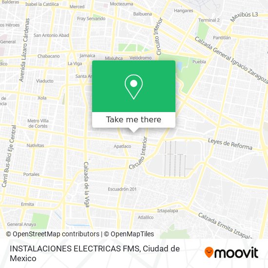 INSTALACIONES ELECTRICAS FMS map
