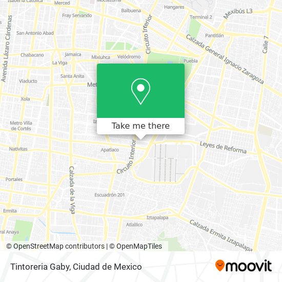 Tintoreria Gaby map