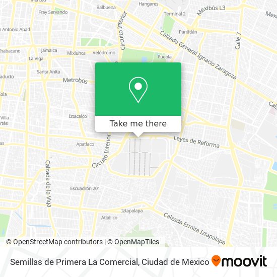 Semillas de Primera La Comercial map