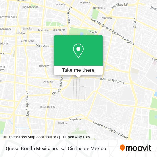 Queso Bouda Mexicanoa sa map