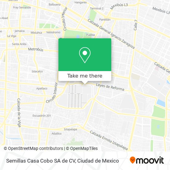 Semillas Casa Cobo SA de CV map