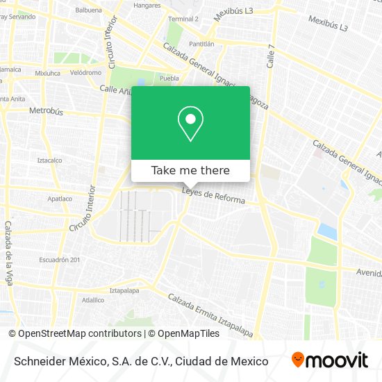 Schneider México, S.A. de C.V. map