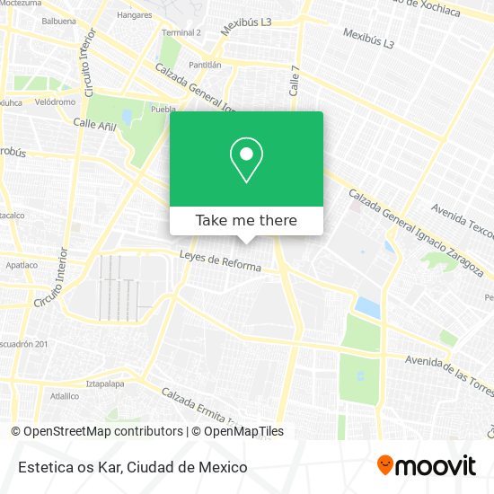 Mapa de Estetica os Kar