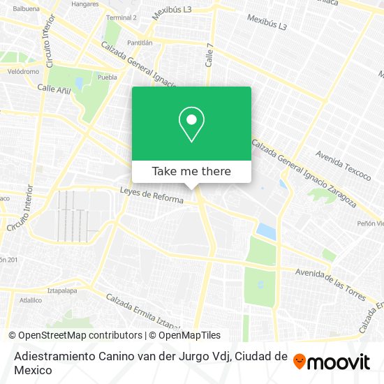 Adiestramiento Canino van der Jurgo Vdj map