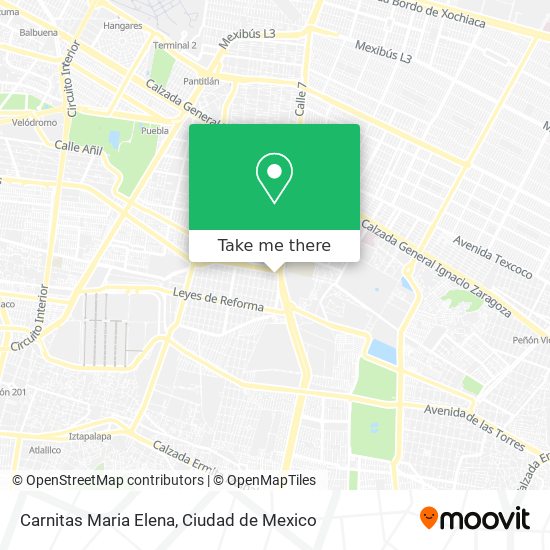Carnitas Maria Elena map