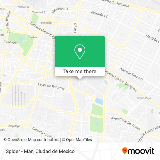 Mapa de Spider - Man