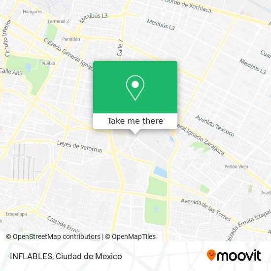 Mapa de INFLABLES