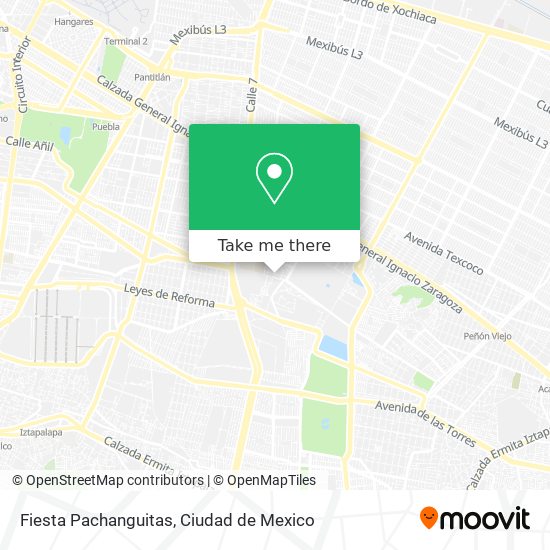 Fiesta Pachanguitas map