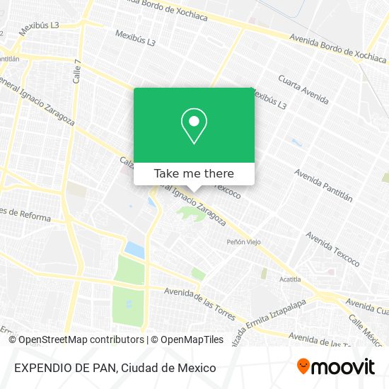 EXPENDIO DE PAN map