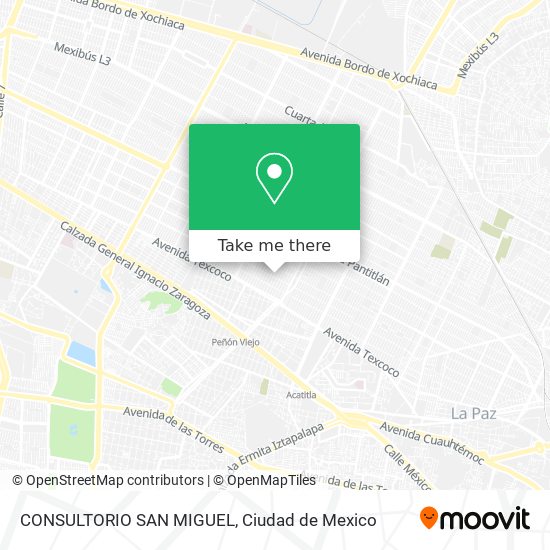 CONSULTORIO SAN MIGUEL map