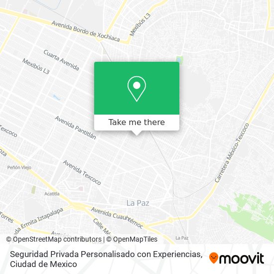 Mapa de Seguridad Privada Personalisado con Experiencias