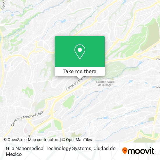 Mapa de Gila Nanomedical Technology Systems