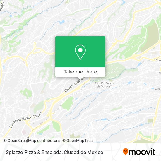 Mapa de Spiazzo Pizza & Ensalada