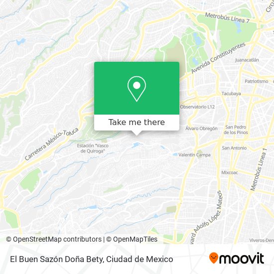 El Buen Sazón Doña Bety map