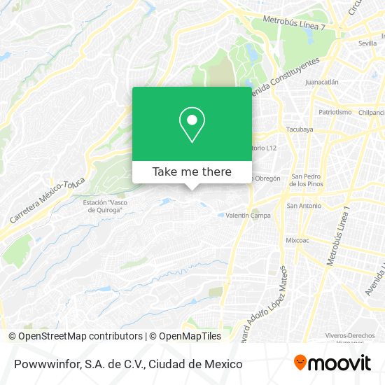 Mapa de Powwwinfor, S.A. de C.V.