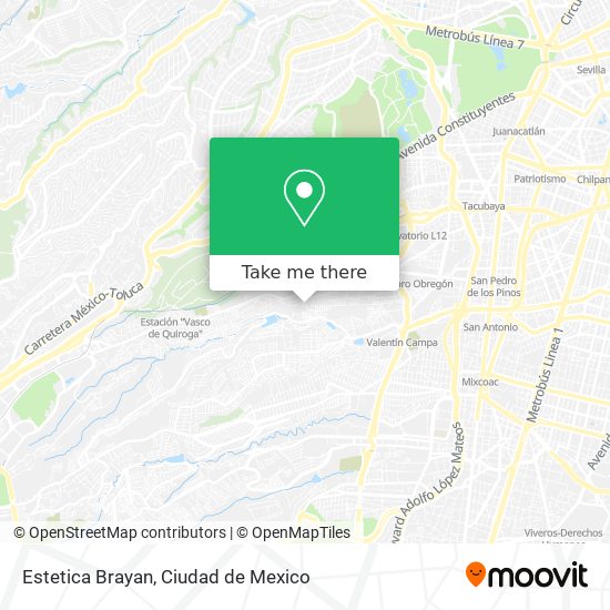 Estetica Brayan map