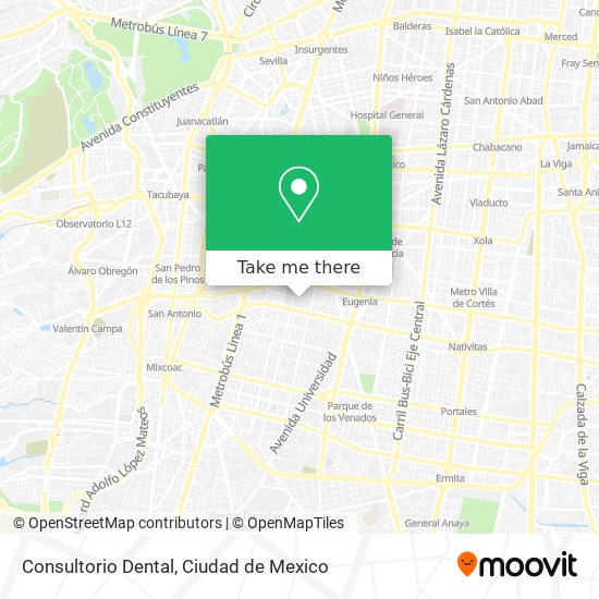 Mapa de Consultorio Dental