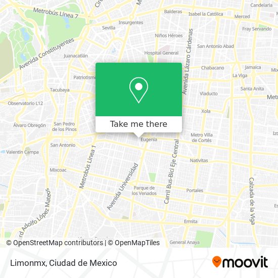 Limonmx map