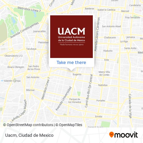 Uacm map