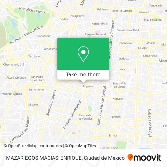 MAZARIEGOS MACíAS, ENRIQUE map