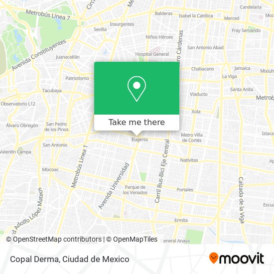 Copal Derma map