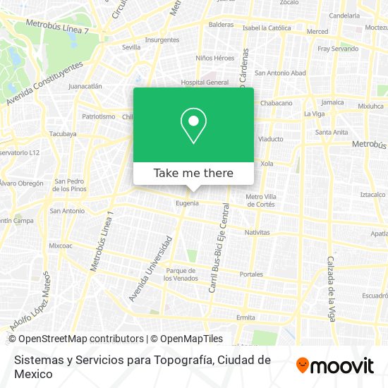 Sistemas y Servicios para Topografía map