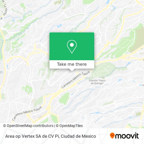 Area op Vertex SA de CV Pi map