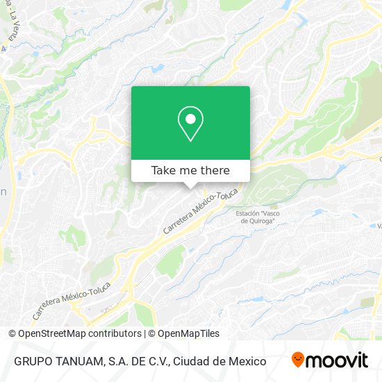 GRUPO TANUAM, S.A. DE C.V. map