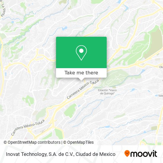 Mapa de Inovat Technology, S.A. de C.V.