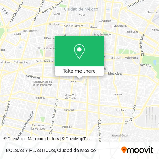 BOLSAS Y PLASTICOS map