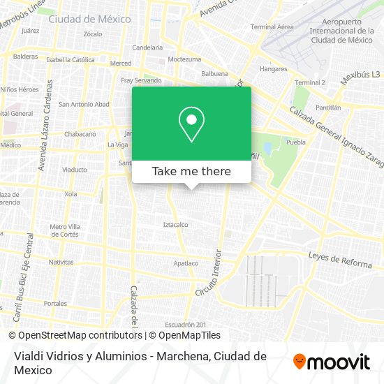 Vialdi Vidrios y Aluminios - Marchena map