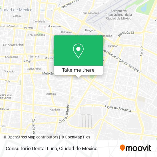 Consultorio Dental Luna map