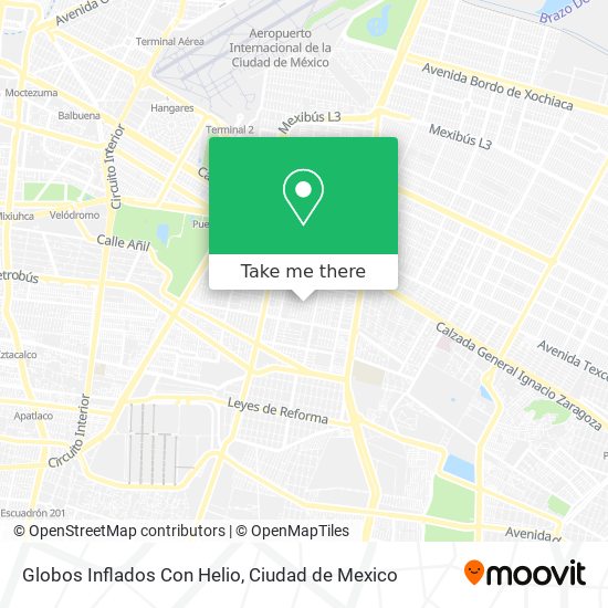 Globos Inflados Con Helio map