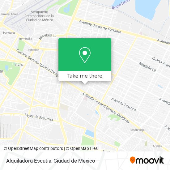 Alquiladora Escutia map