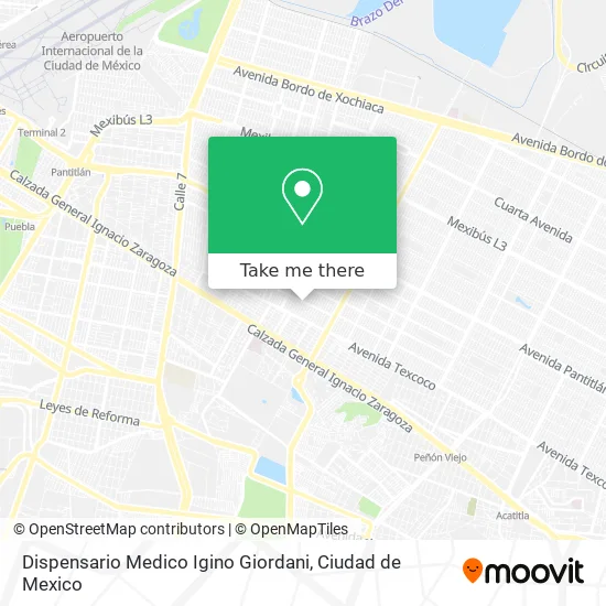 Dispensario Medico Igino Giordani map