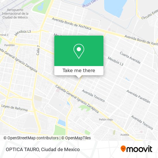 OPTICA TAURO map