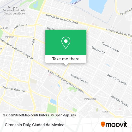 Gimnasio Daly map